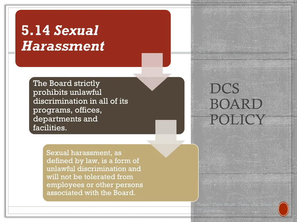 5 14 sexual harassment