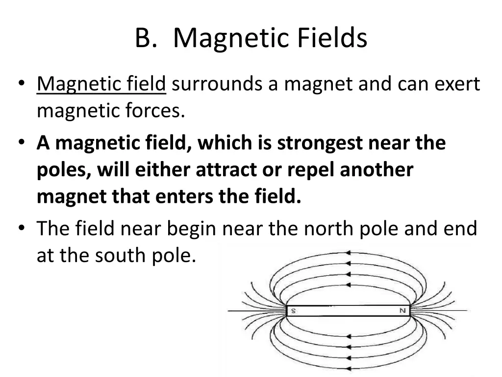 b magnetic fields