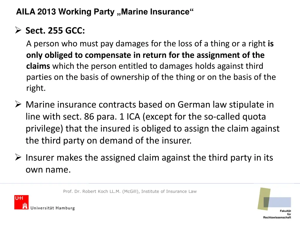 aila 2013 working party marine insurance 10