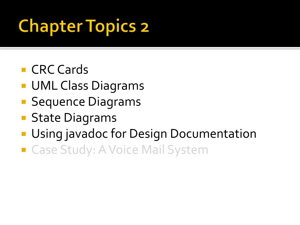crc cards uml class diagrams sequence diagrams