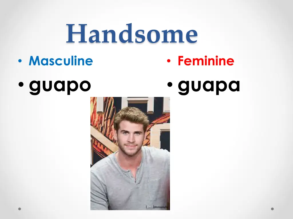 handsome masculine guapo