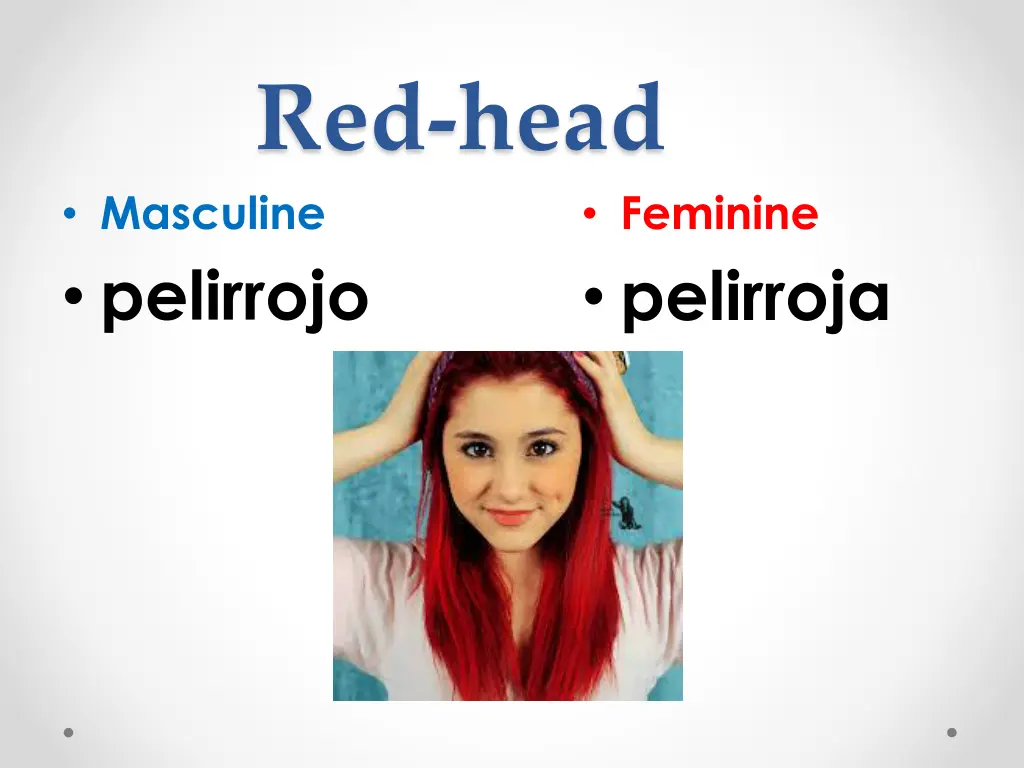 red head masculine pelirrojo