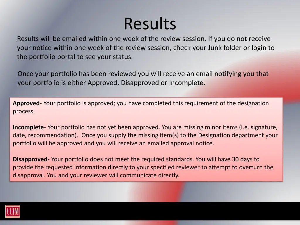 results