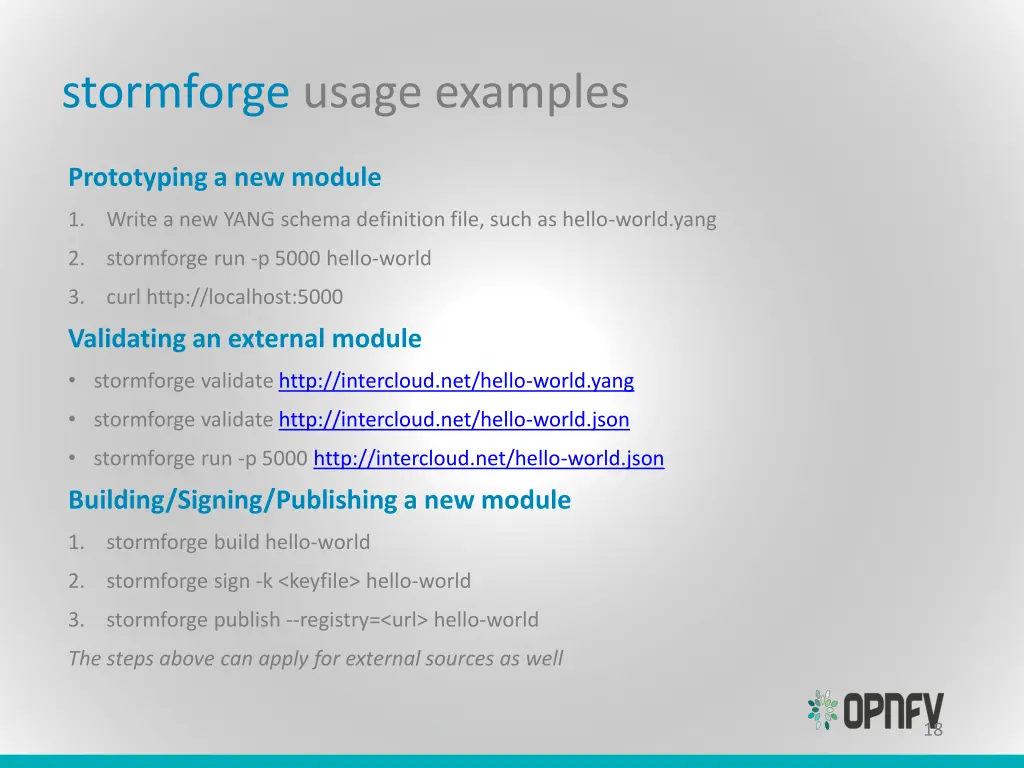 stormforge usage examples