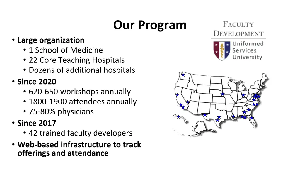 our program