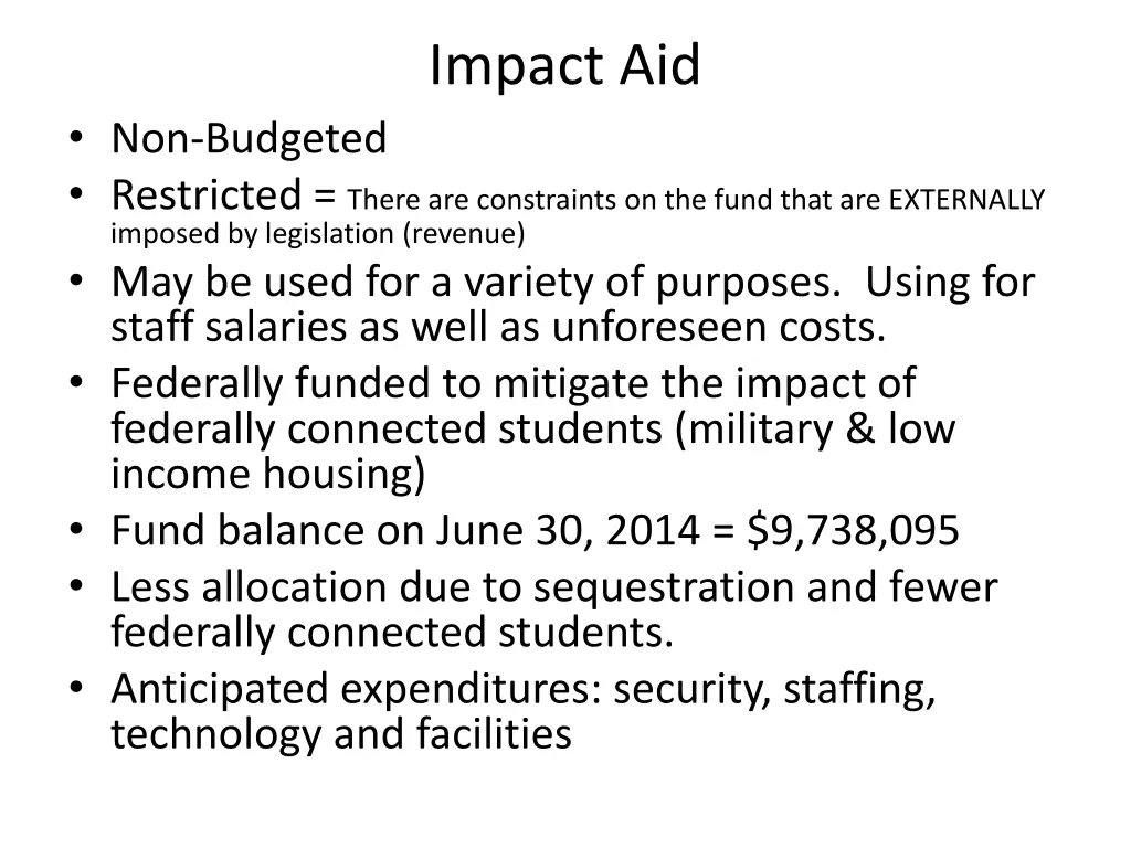 impact aid