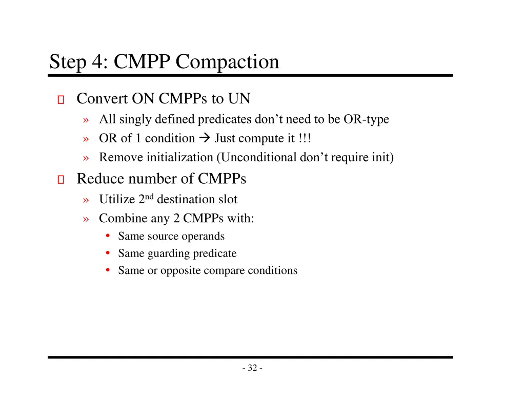step 4 cmpp compaction