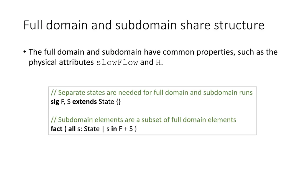 full domain and subdomain share structure