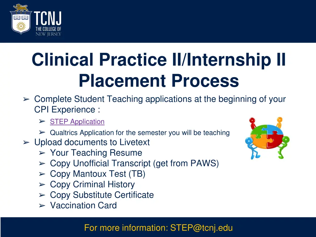 clinical practice ii internship ii placement