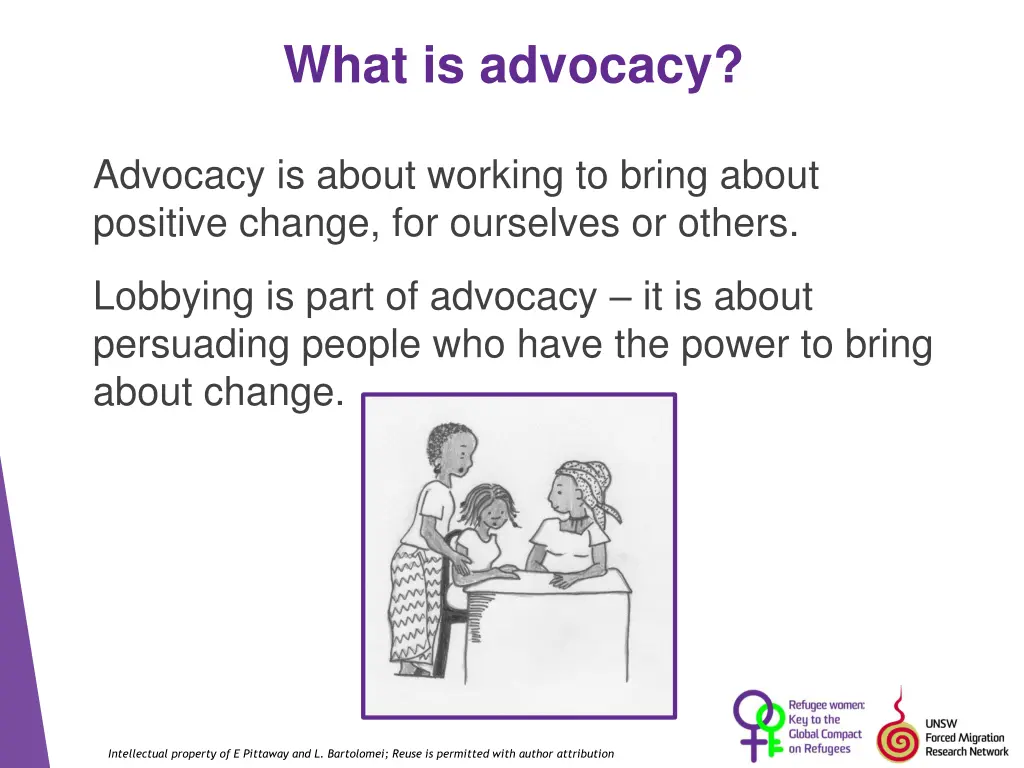 what is advocacy