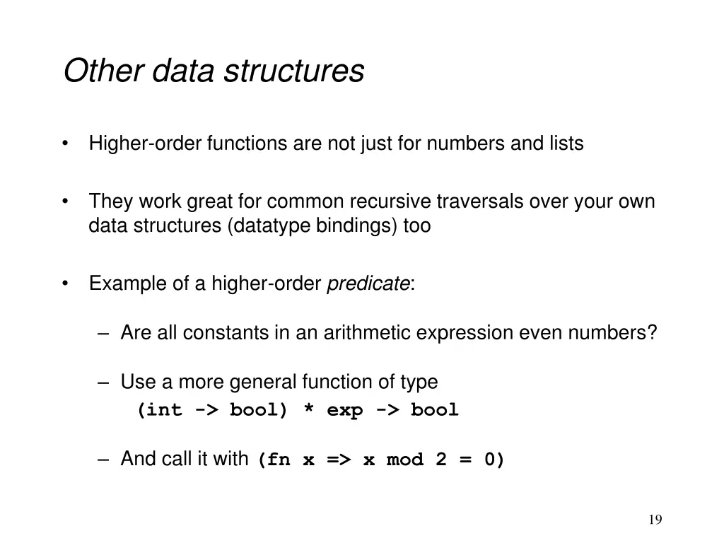 other data structures