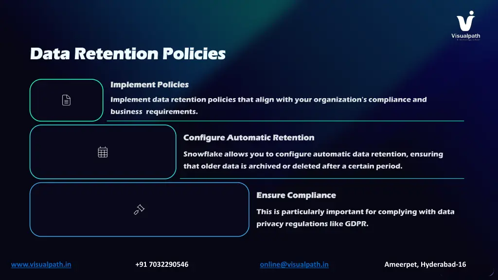 data retention policies data retention policies