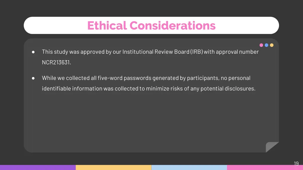 ethical considerations