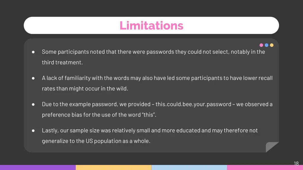 limitations