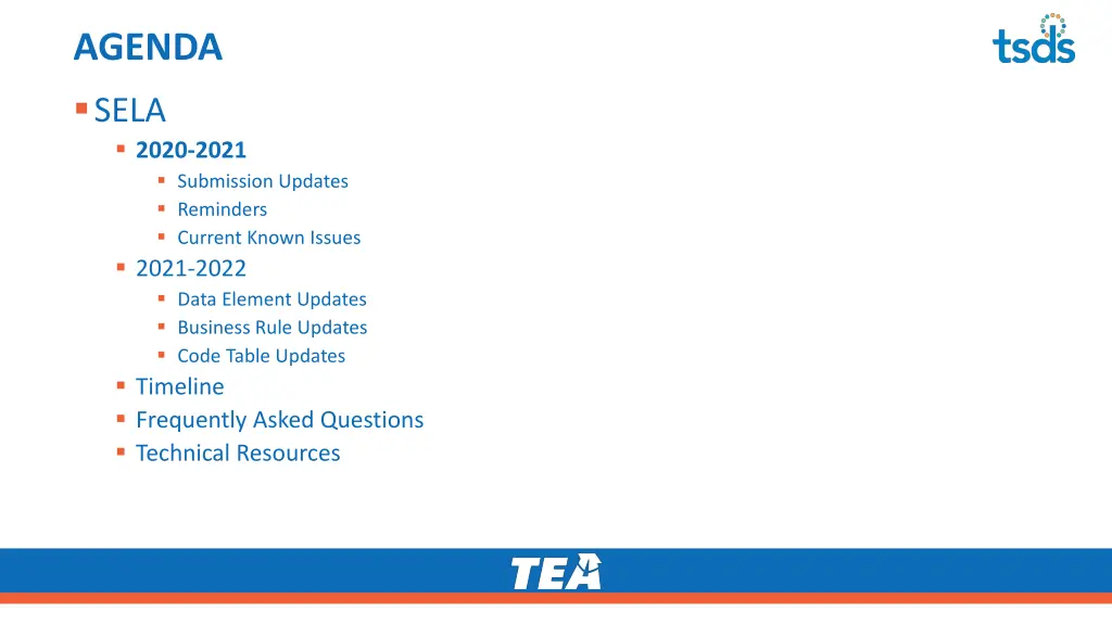agenda sela 2020 2021 submission updates 1