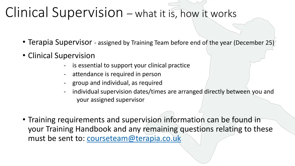 clinical supervision what it is how it works