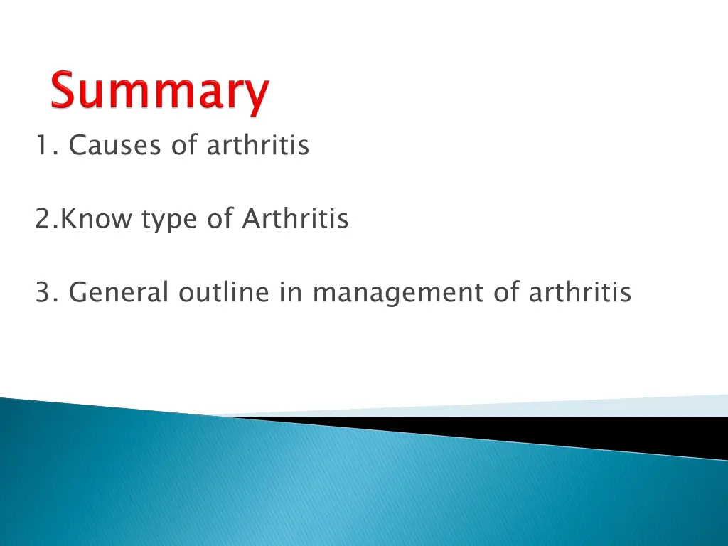 1 causes of arthritis
