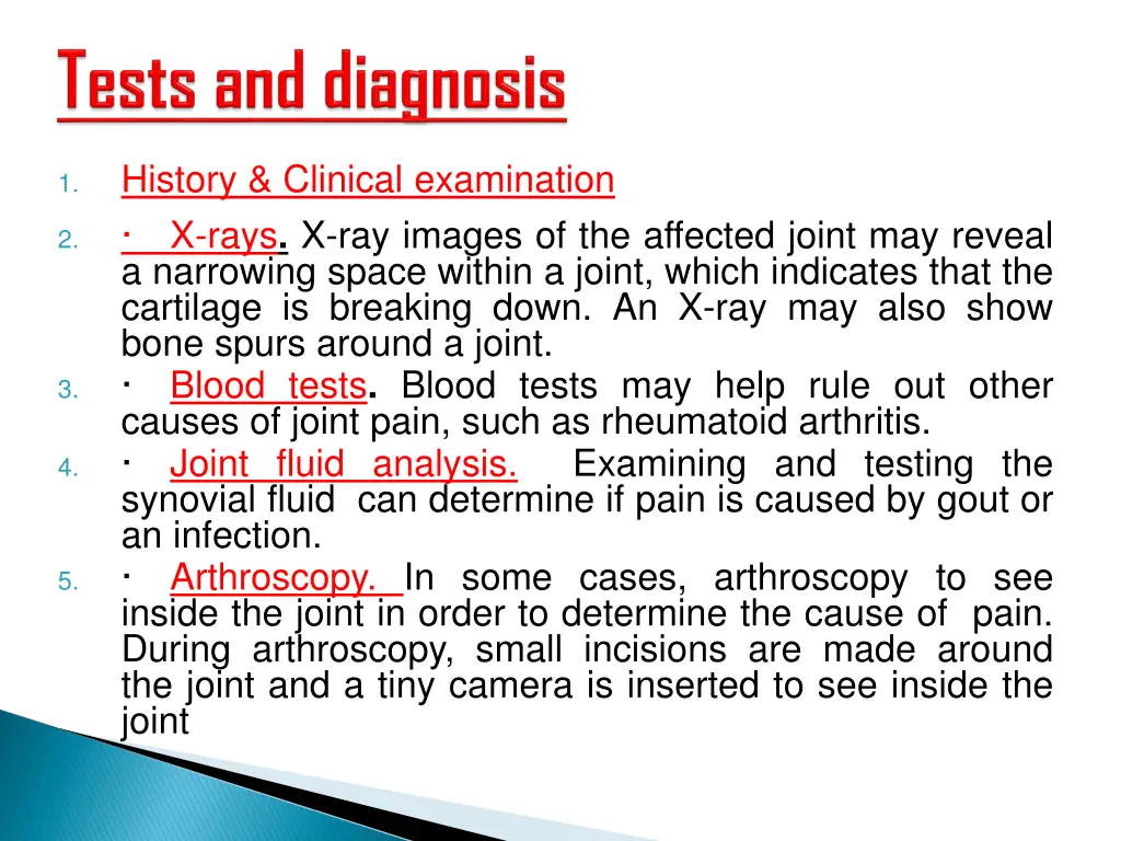 history clinical examination x rays x ray images