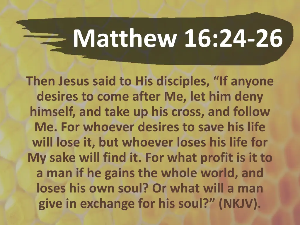 matthew 16 24 26