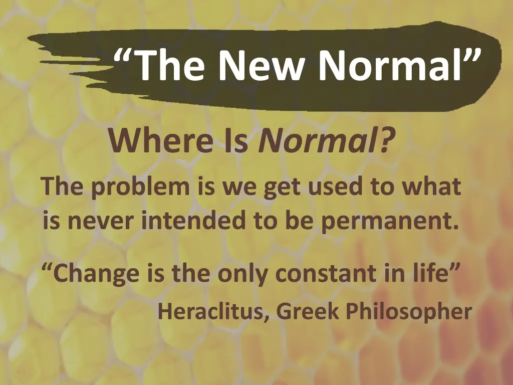 the new normal 6