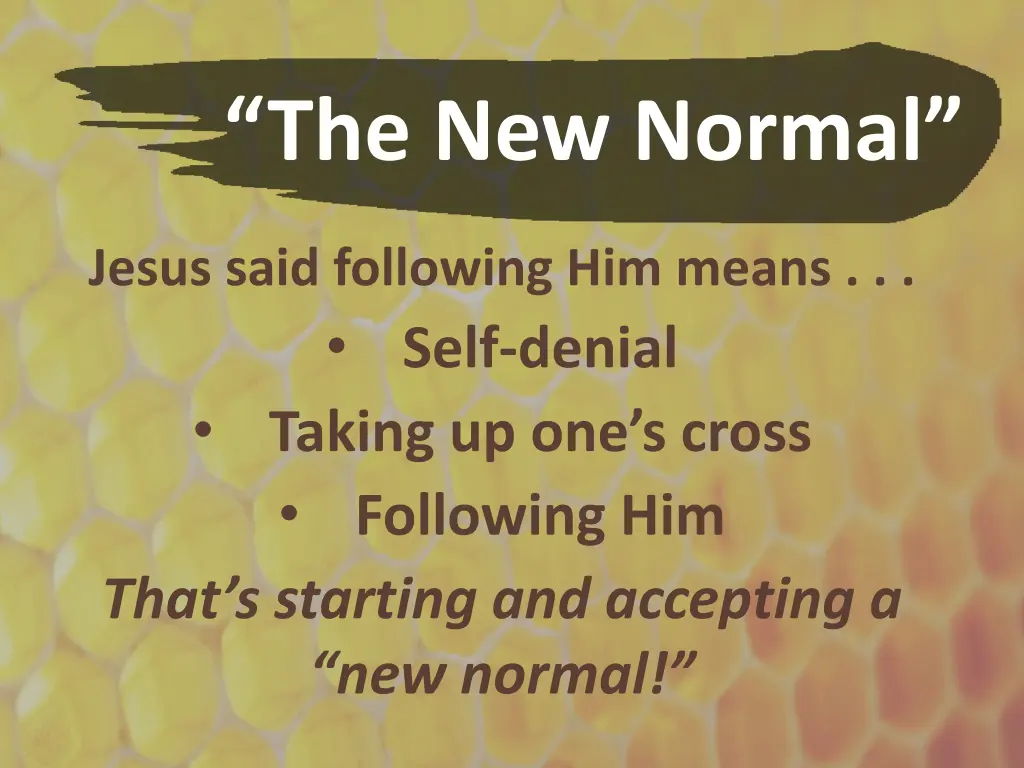 the new normal 7