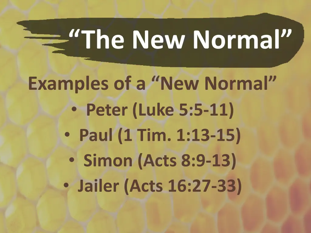 the new normal 8