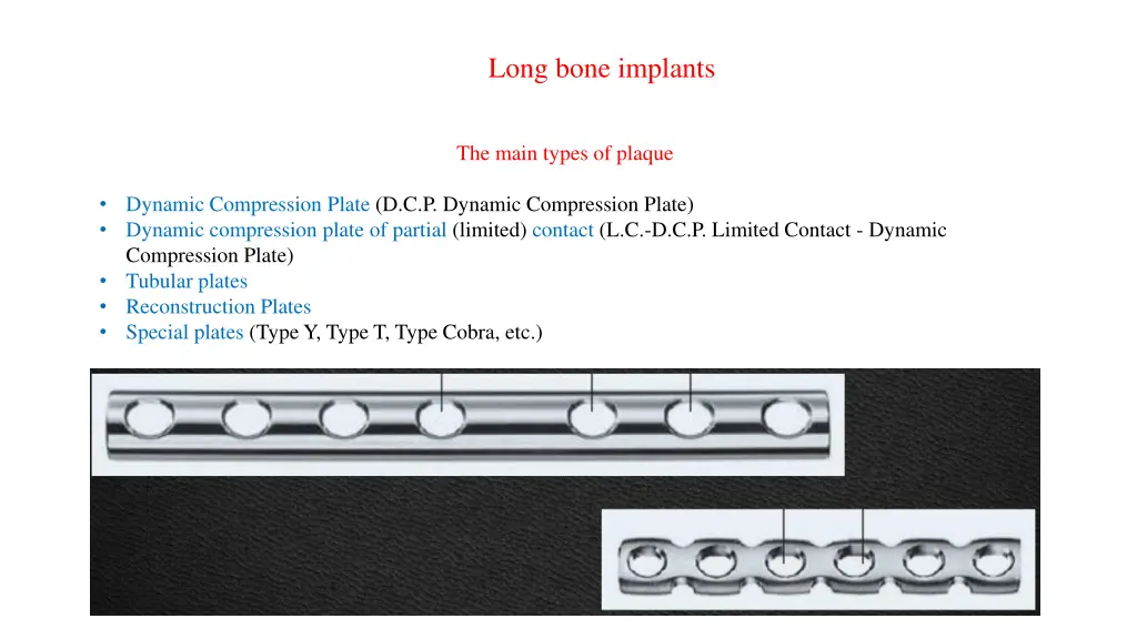 long bone implants 4