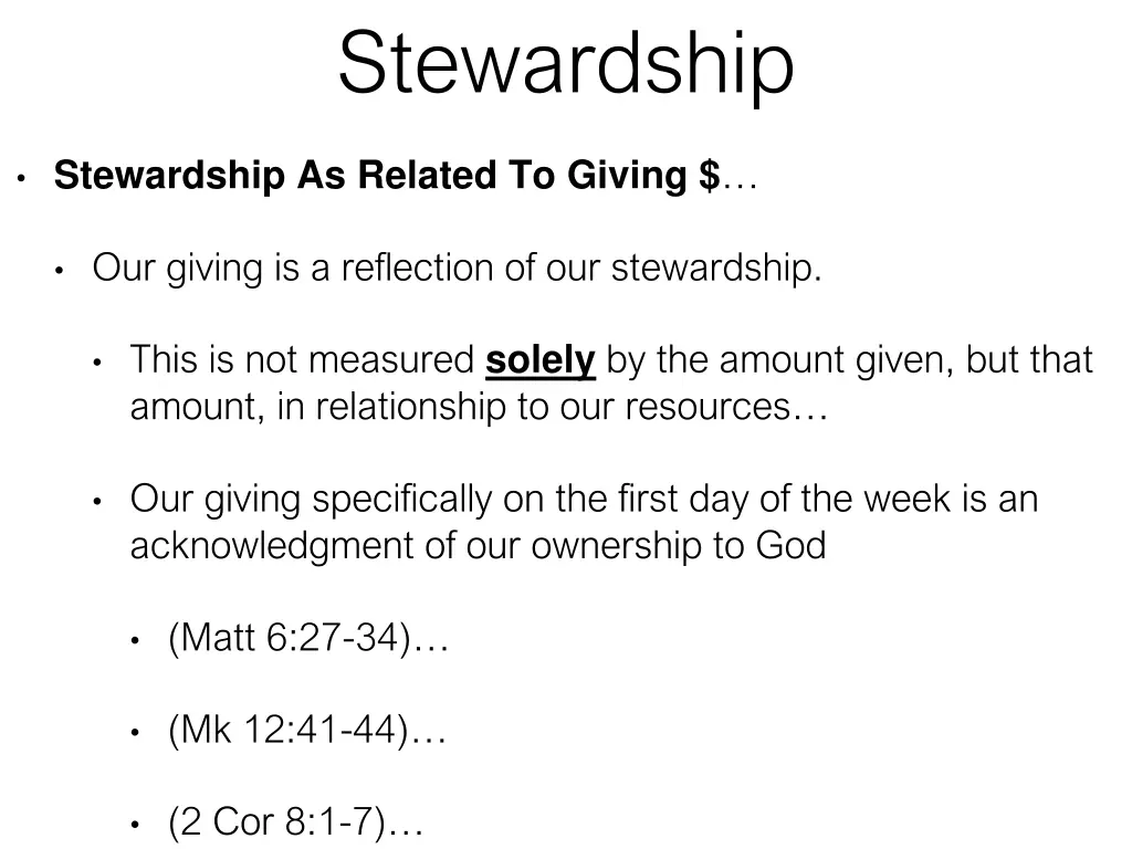 stewardship 5