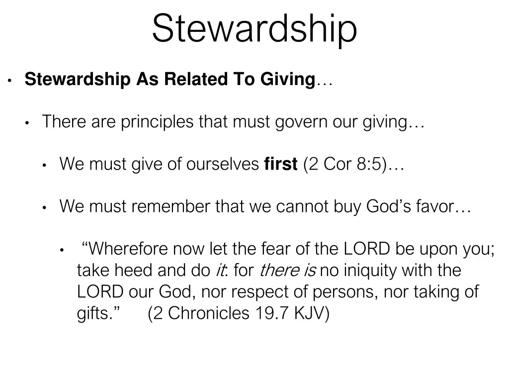 stewardship 6