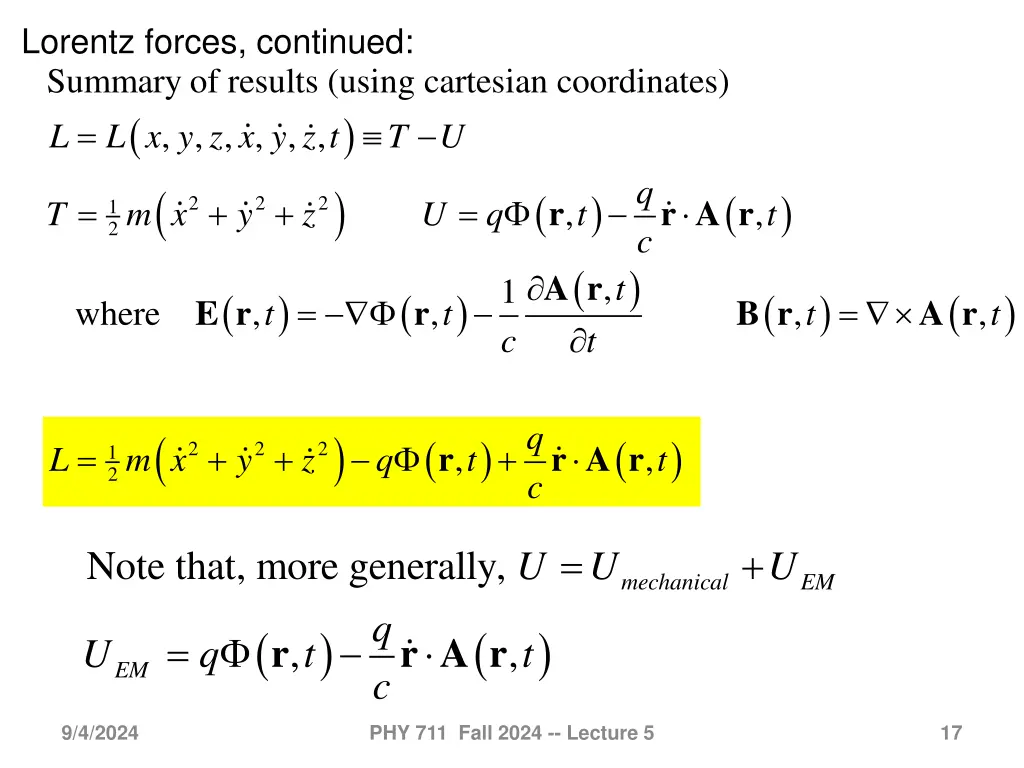 lorentz forces continued 2