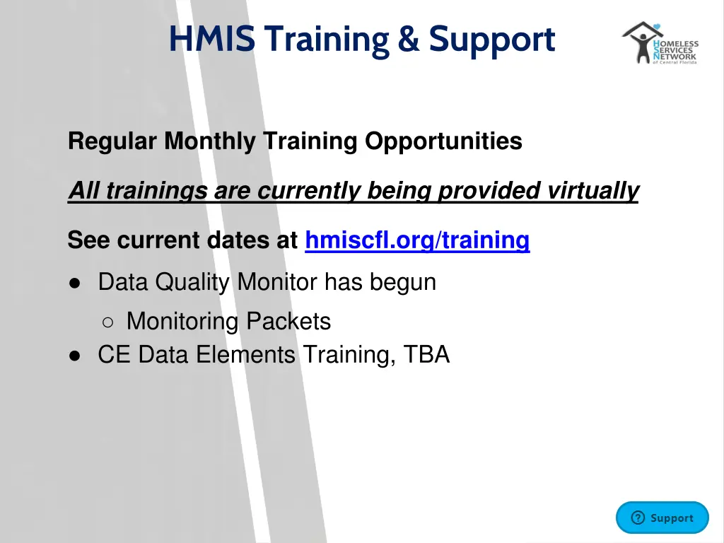 hmis training support