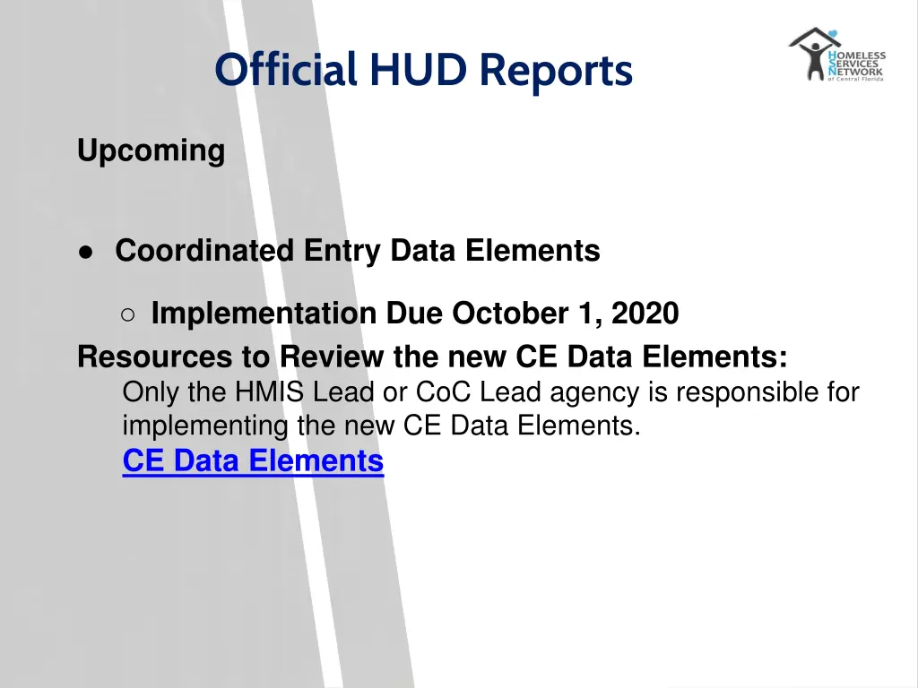 official hud reports 2