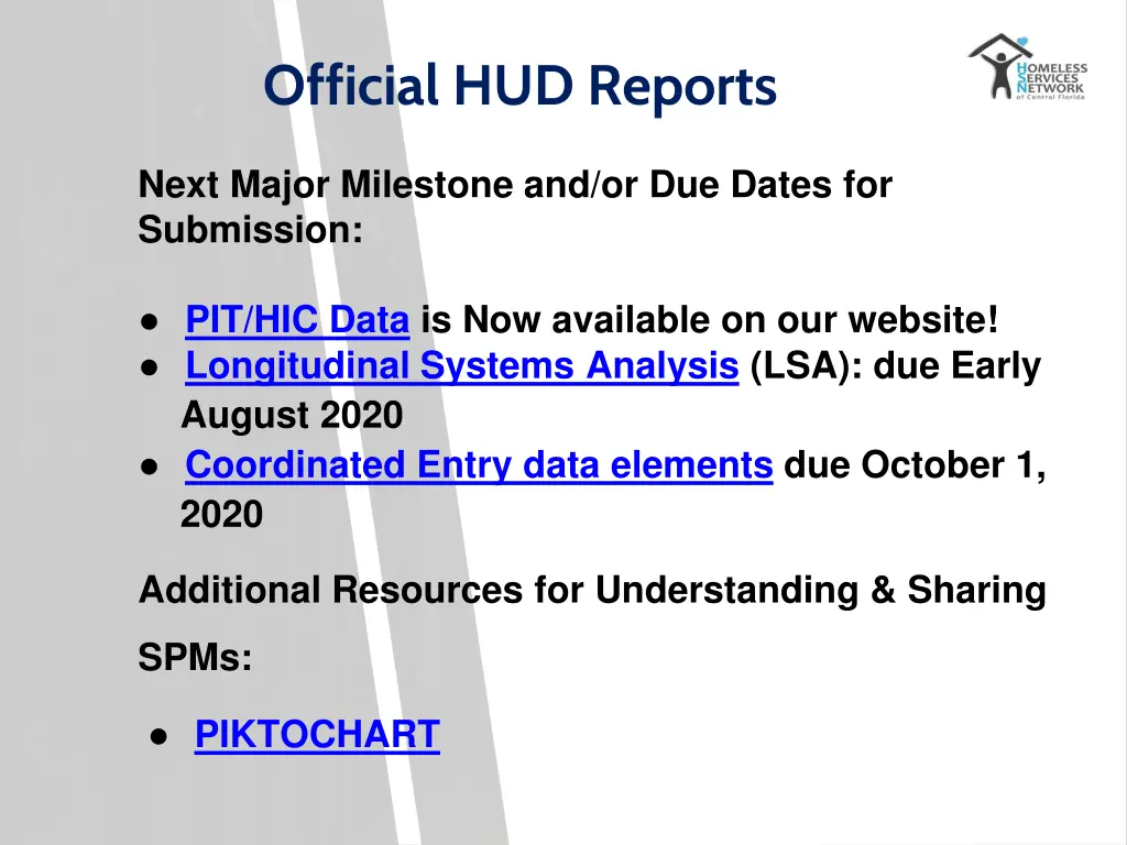 official hud reports