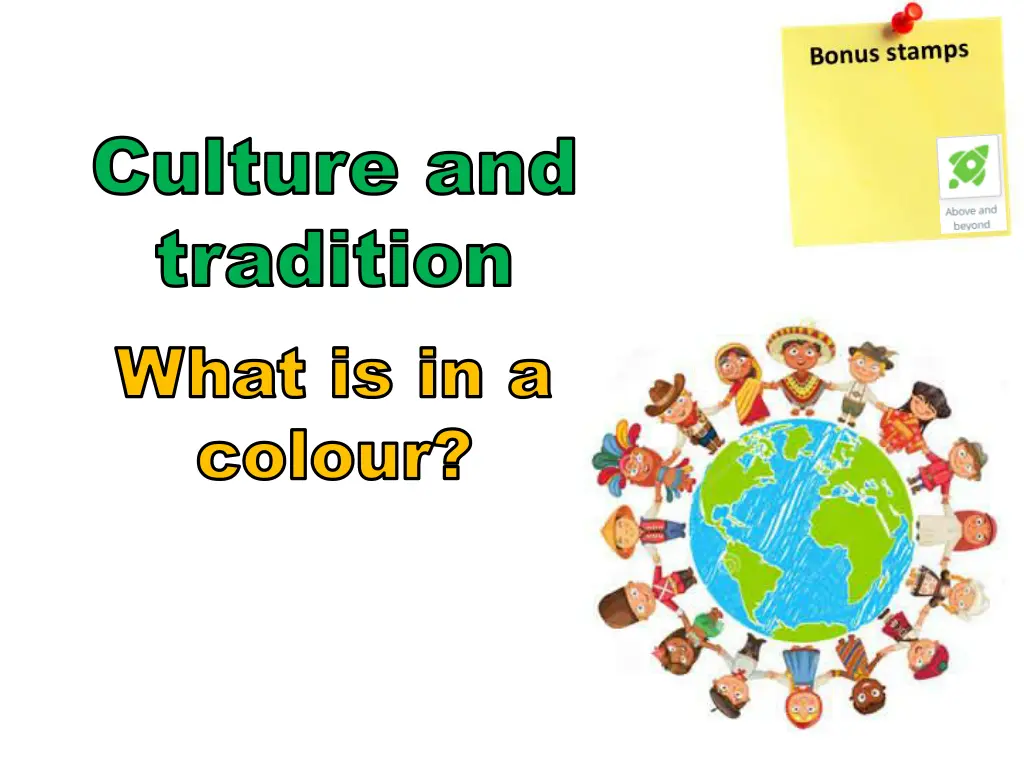 culture and tradition what is in a colour