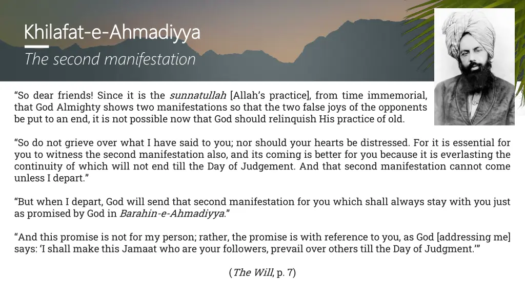 khilafat khilafat e e ahmadiyya ahmadiyya