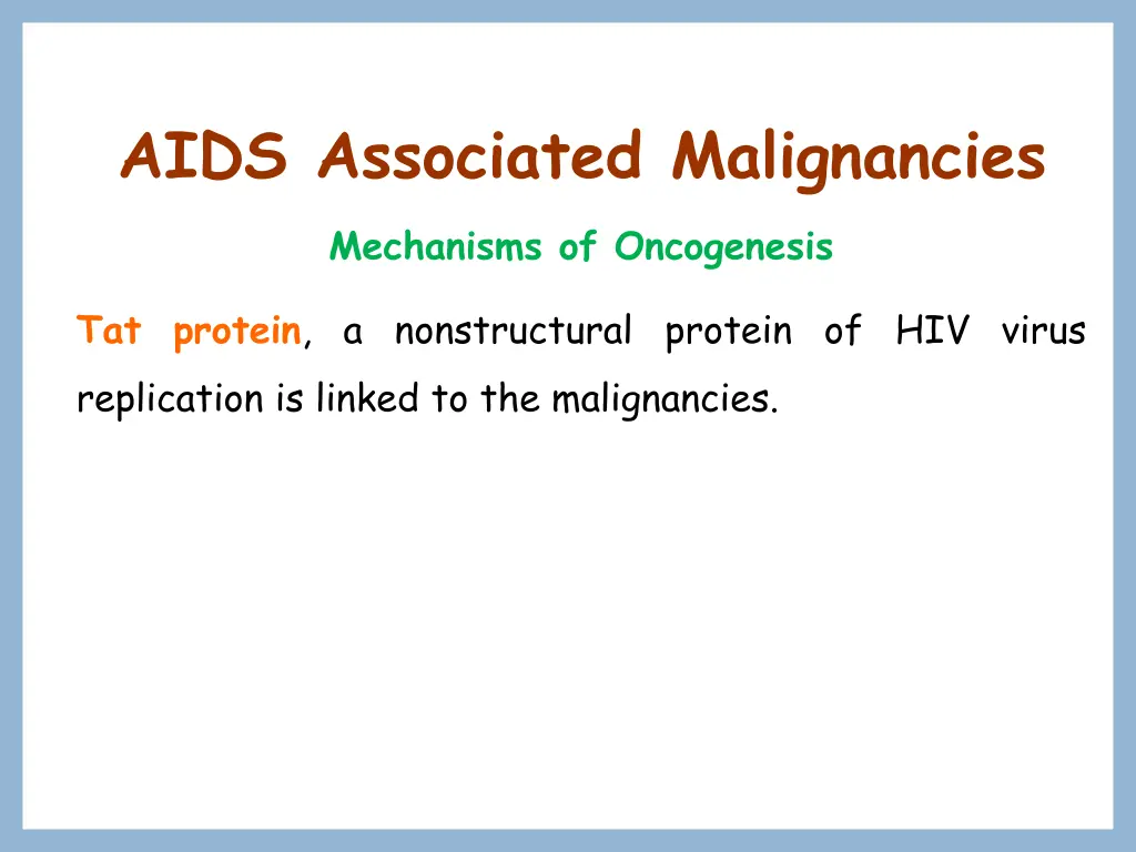 aids associated malignancies 2