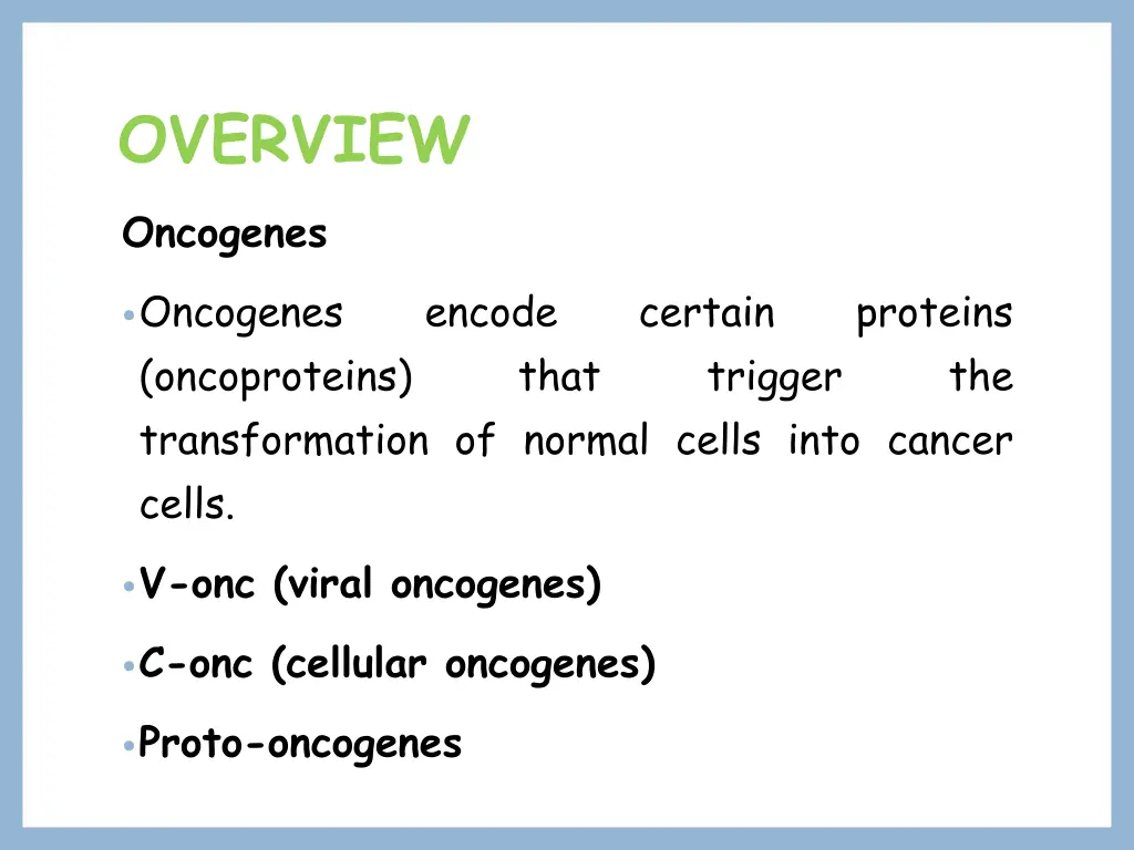overview 2