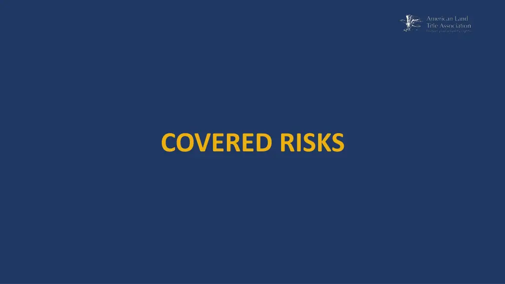 covered risks