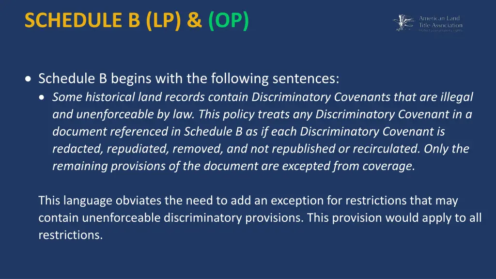 schedule b lp op