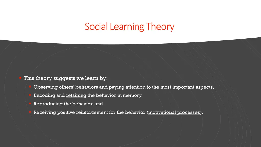 social learning theory