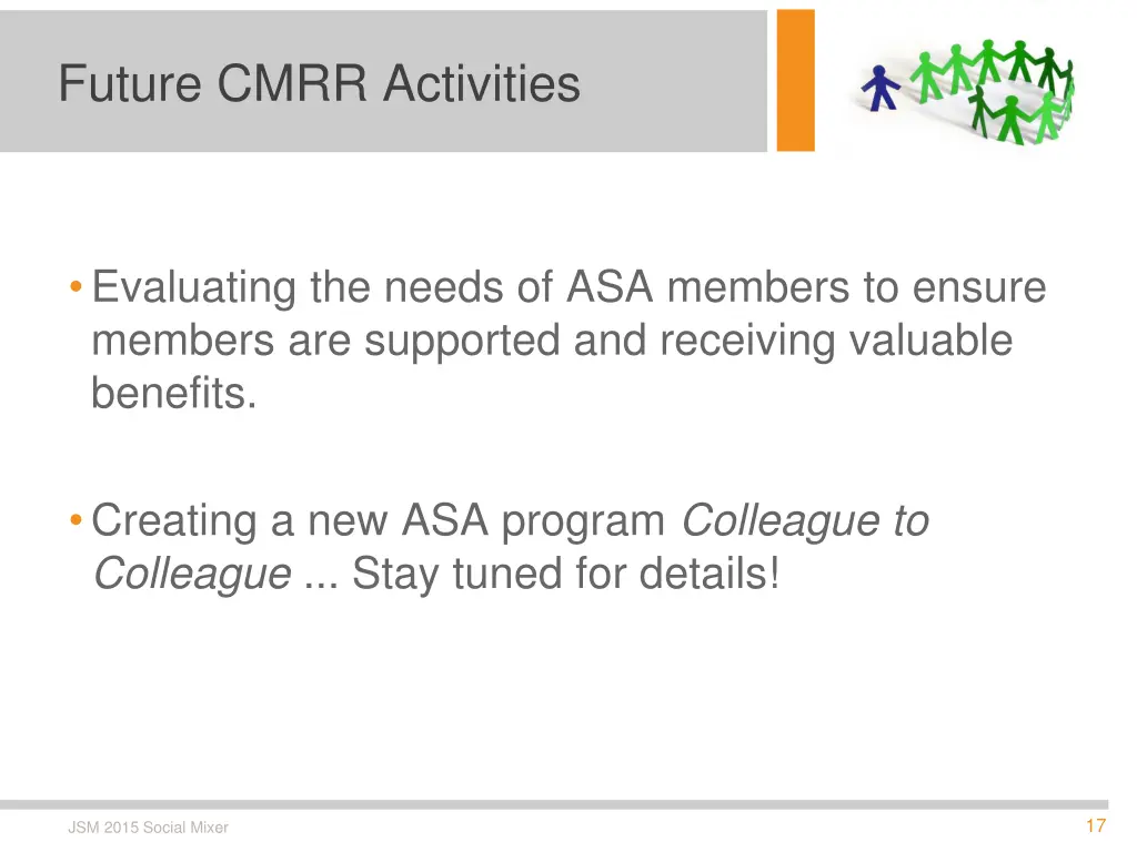 future cmrr activities
