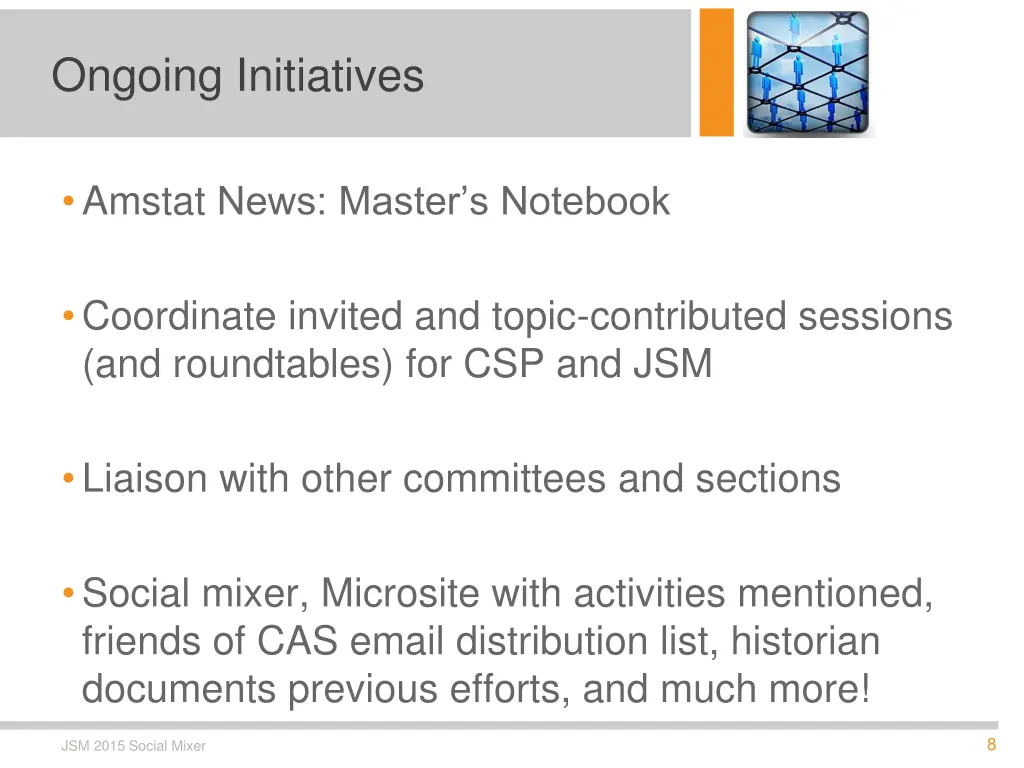 ongoing initiatives
