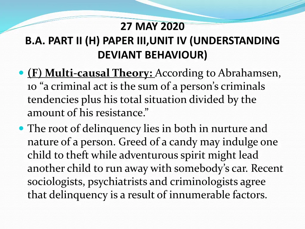 27 may 2020 4