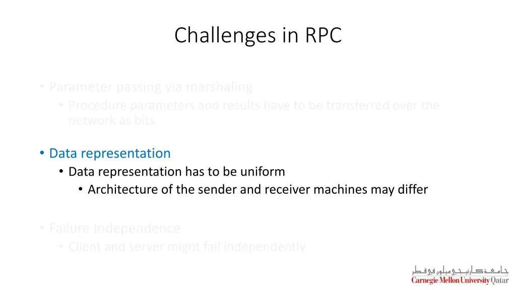 challenges in rpc 2