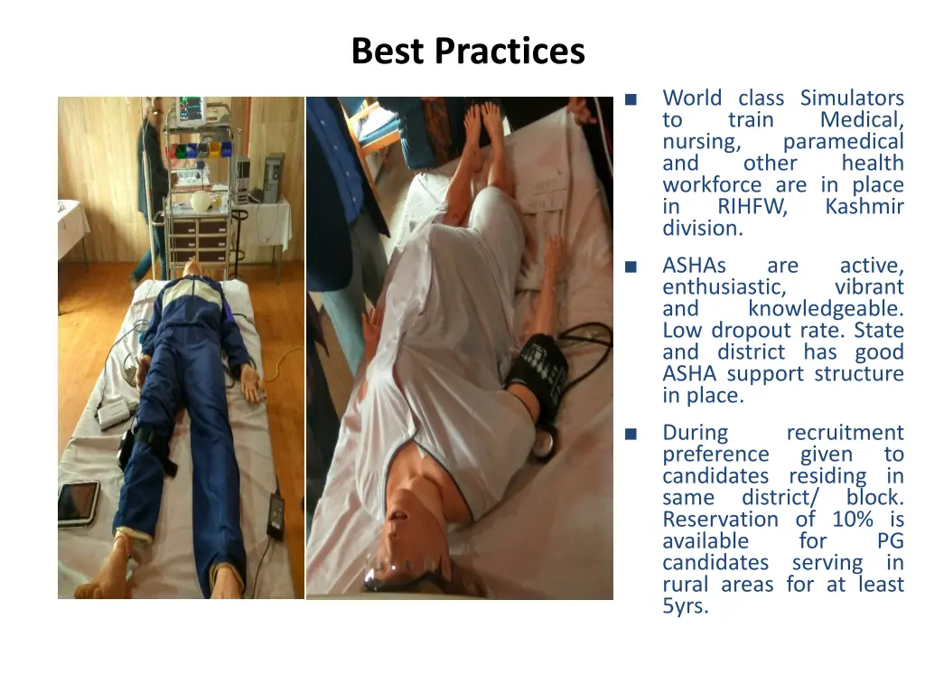 best practices