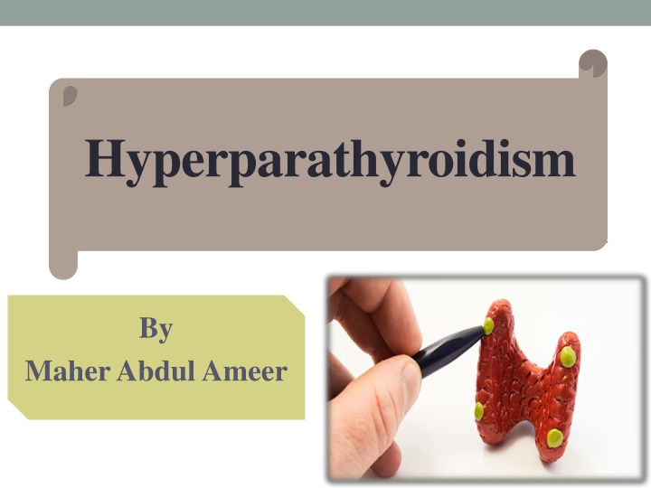 hyperparathyroidism