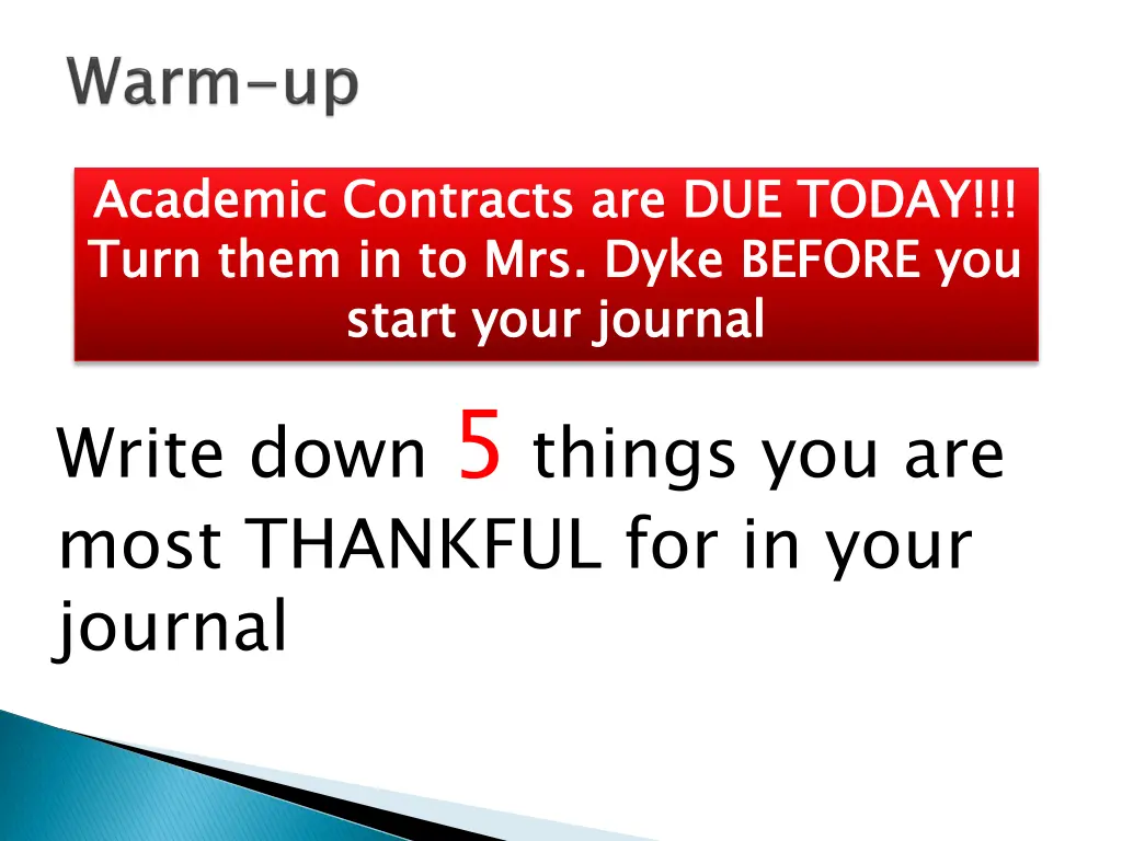 academic contracts are due today turn them