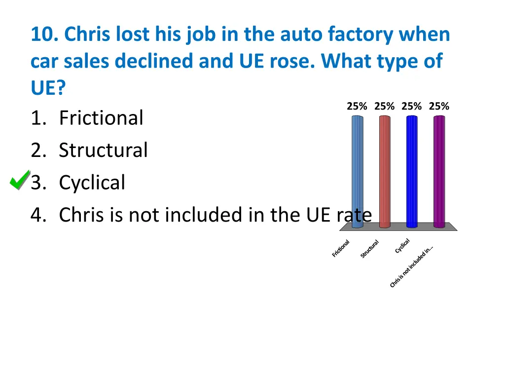 10 chris lost his job in the auto factory when 1