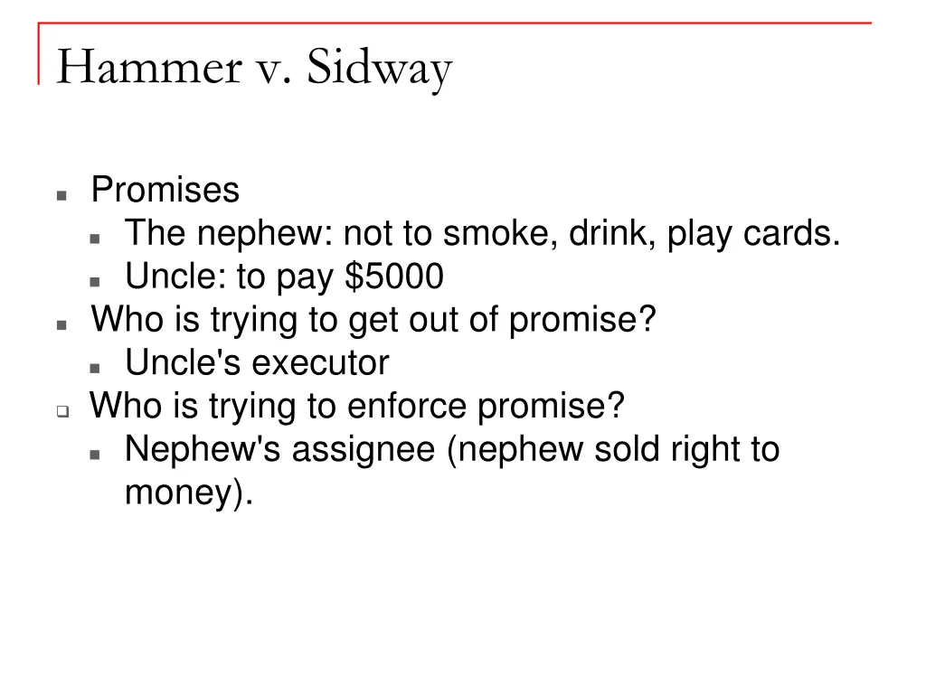 hammer v sidway