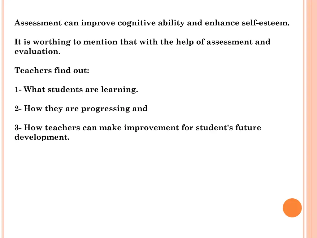 assessment can improve cognitive ability